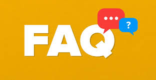 FAQ's